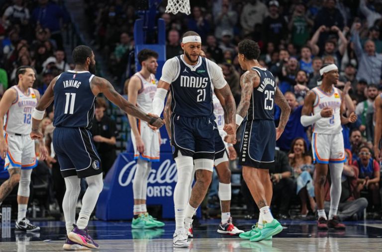 dallas mavericks vs okc thunder match player stats