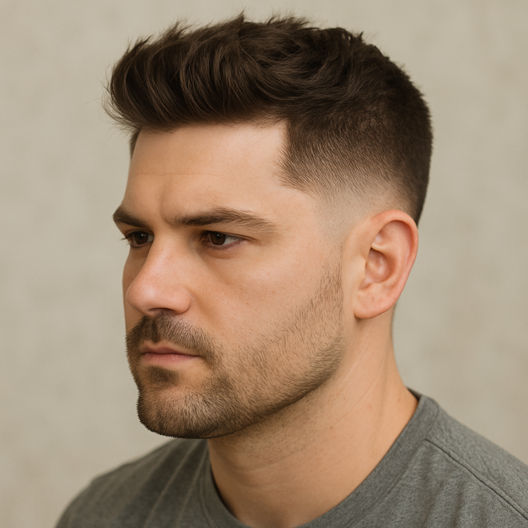 Mid Taper Fade for Square Faces: The Perfect Hairstyle Guide Mid Taper Fade for Square Faces