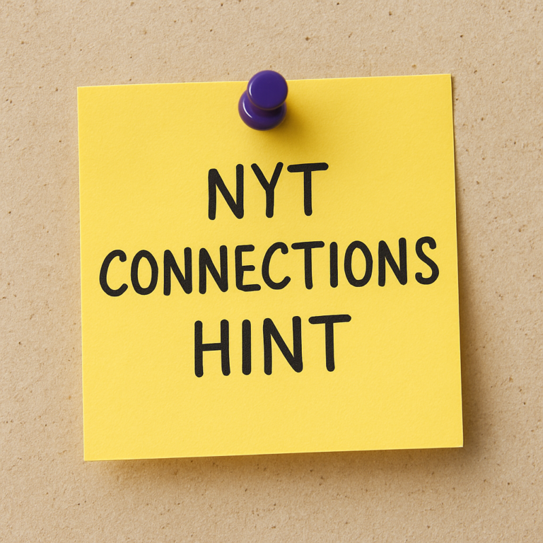 NYT Connections Hint